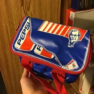 90s K F C and P E P S I lunch bag